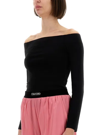 Tom Ford Sweater In Black