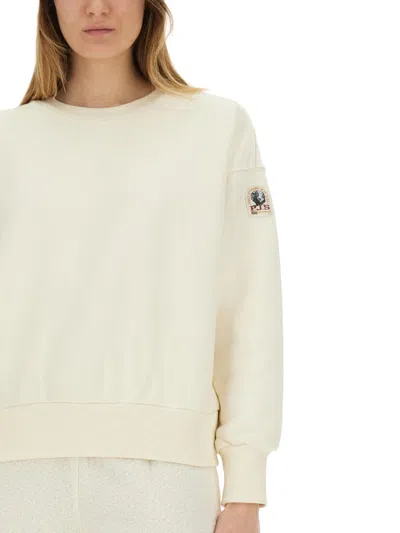Parajumpers "kira" Sweatshirt In White