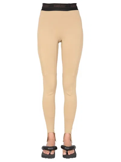 Ambush "scuba" Leggings In Neutral
