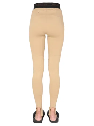 Ambush "scuba" Leggings In Neutral