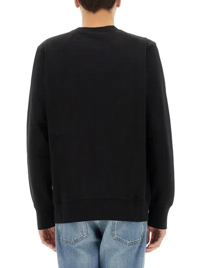 Ps By Paul Smith Ps Paul Smith "skull Sketch" Print Sweatshirt In Black