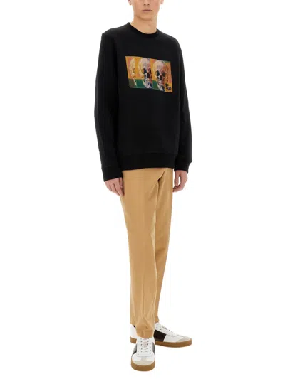 Ps By Paul Smith Long-sleeved Sweater In Black