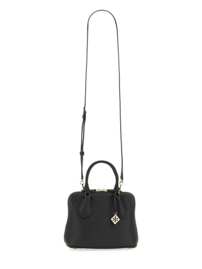 Tory Burch Mini Pebbled Swing Leather Bag