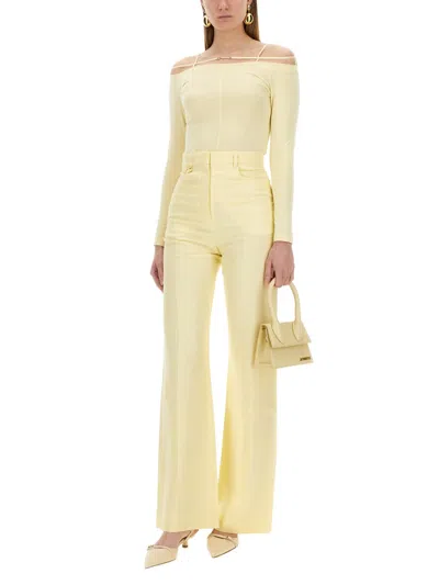 Jacquemus The Sierra Shirt In Yellow