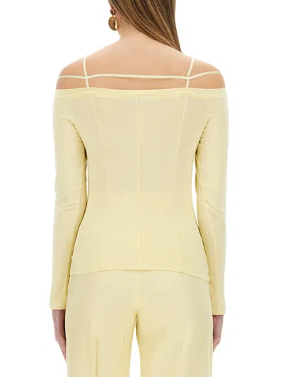 Jacquemus The Sierra Shirt In Yellow