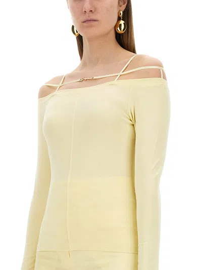 Jacquemus The Sierra Shirt In Yellow