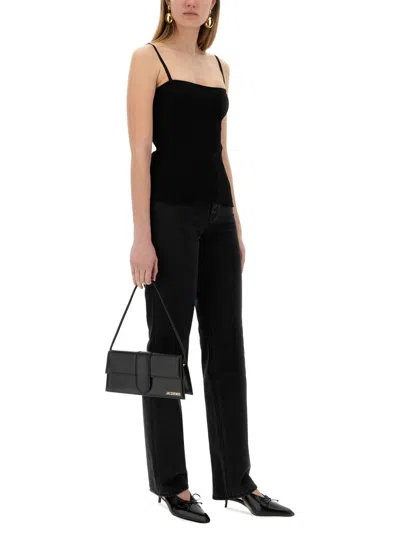 Jacquemus Le Haut Sierra Top In Black