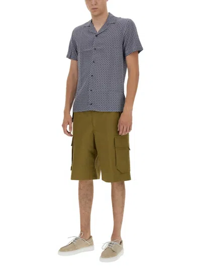 Orlebar Brown "travis Seglas" Shirt In Gray