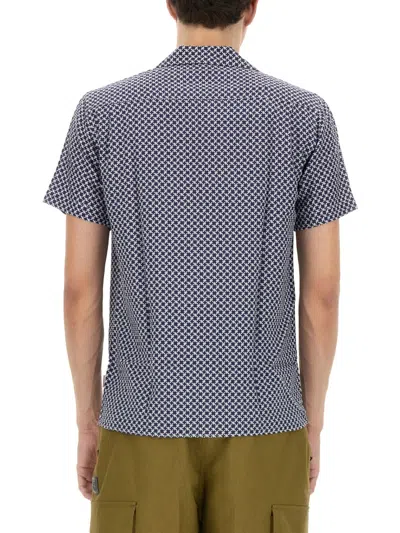 Orlebar Brown "travis Seglas" Shirt In Gray