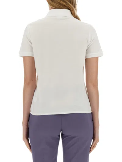 Ps By Paul Smith Ps Paul Smith "zebra" Polo In White