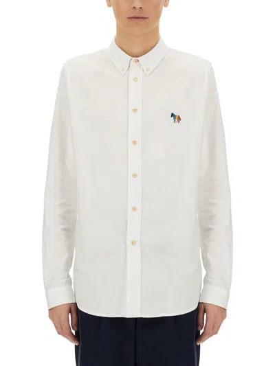 Ps By Paul Smith Ps Paul Smith Shirt With Logo In Neutral