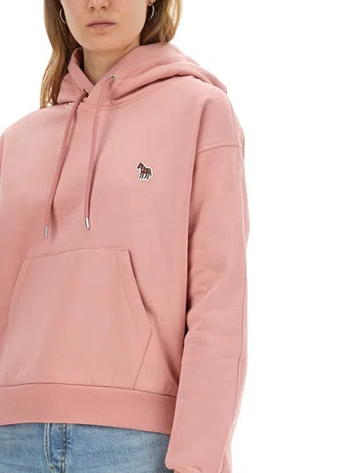 Ps By Paul Smith Ps Paul Smith Zebra Sweatshirt In Pink
