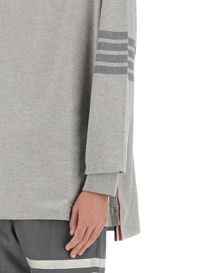 Thom Browne Men's 4bar Shirt In Gray