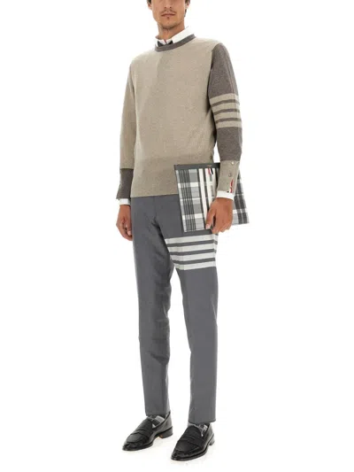 Thom Browne 4bar Shirt In Brown