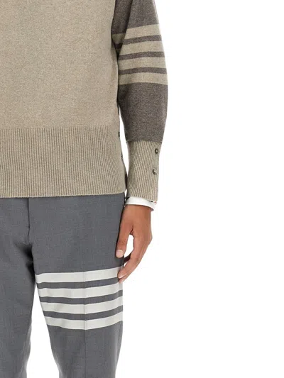 Thom Browne 4bar Shirt In Brown