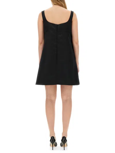 Nina Ricci Mini "corset" Dress In Black