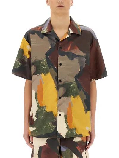 Jw Anderson J.w.anderson Abstract Print Shirt In Multi