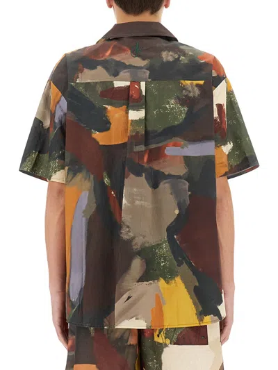 Jw Anderson J.w.anderson Abstract Print Shirt In Multi