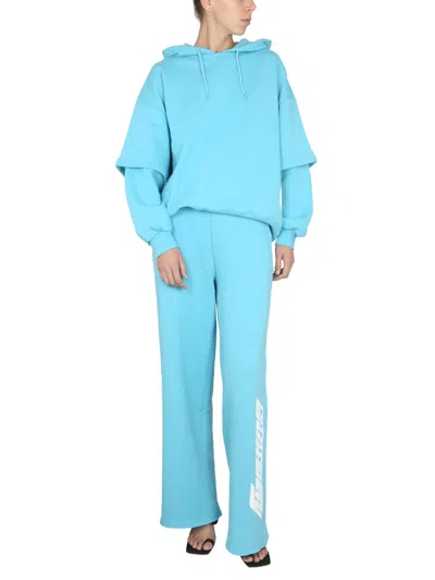 Rotate Birger Christensen Rotate Birgerchristensen Amalie Sweatshirt In Blue