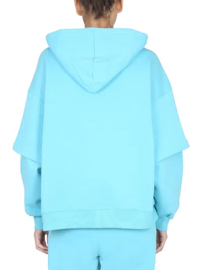 Rotate Birger Christensen Rotate Birgerchristensen Amalie Sweatshirt In Blue
