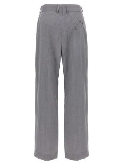 Blazé Milano Pleat-detail Trousers In Gray