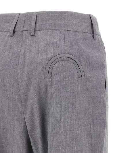 Blazé Milano Pleat-detail Trousers In Gray