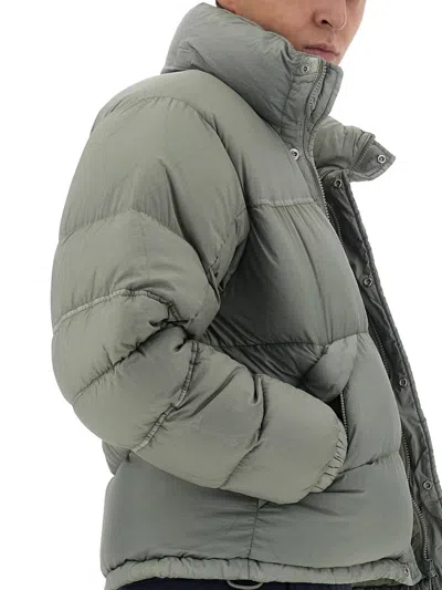 Ten C Quilted High Neck Down Jacket With Adjustable Hemline