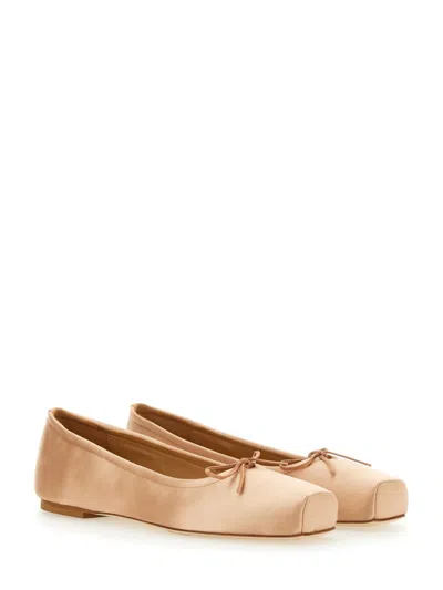Aeyde Gabriella Square-toe Ballet Flats