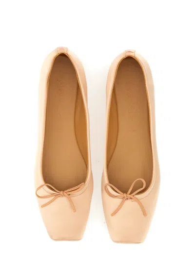 Aeyde Gabriella Square-toe Ballet Flats