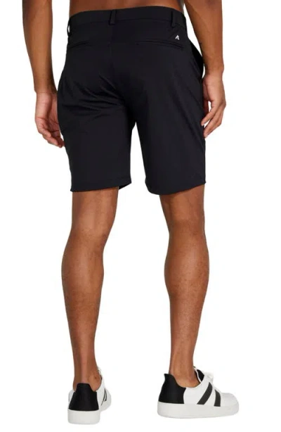 Redvanly Hanover Stretch Shorts In Black