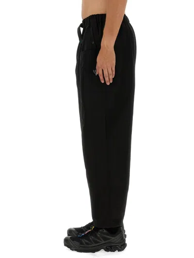 South2 West8 Drawstring-waist Trousers In Black