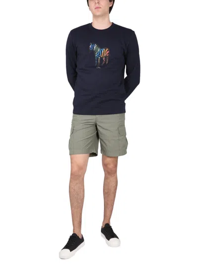 Ps By Paul Smith Ps Paul Smith Bermuda Cargo In Green