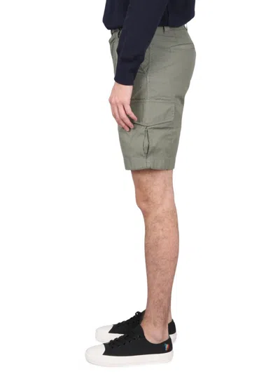 Ps By Paul Smith Ps Paul Smith Bermuda Cargo In Green
