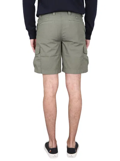 Ps By Paul Smith Ps Paul Smith Bermuda Cargo In Green