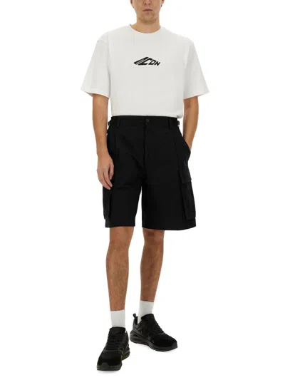 Dsquared2 Dsquared Men Bermuda Cargo In Black