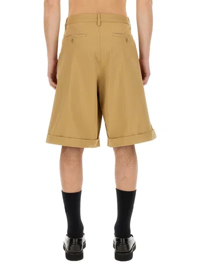 Moschino Couture Bermuda Cargo In Brown