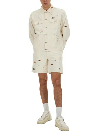 Isabel Marant Bermuda Shorts "jerryl" In Neutral