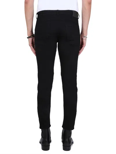 Alexander Mcqueen Trousers Denim Five Pockets In Black