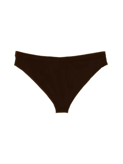 Jil Sander Bikini Briefs In Burgundy