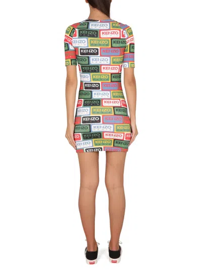 Kenzo Synthetic Fibers Dress In Multi