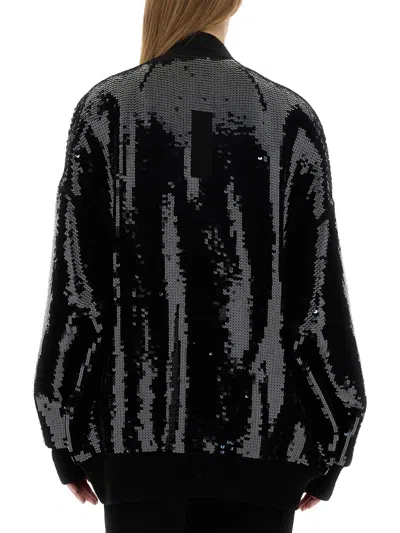 Rick Owens Bomber Jumbo Peter In Black