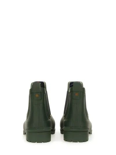 Barbour Nimbus Waterproof Chelsea Rain Boot In Green