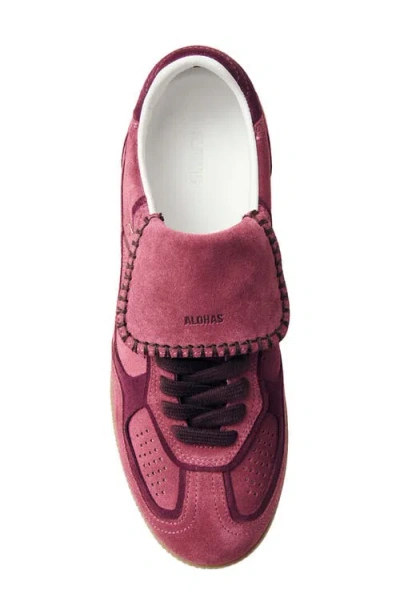 Alohas Baskets Tb. 490 En Cuir Suédé In Pink