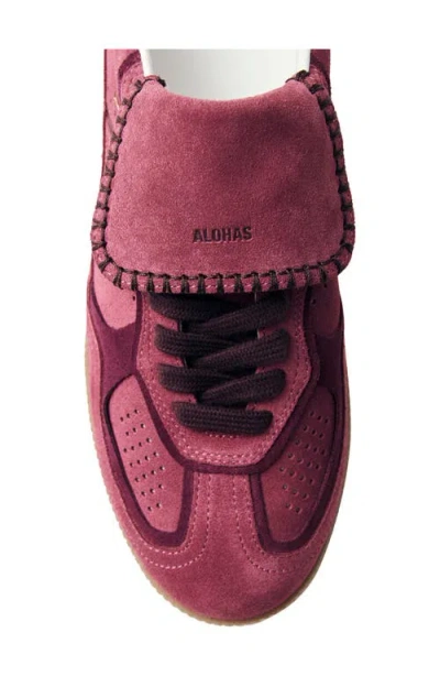 Alohas Baskets Tb. 490 En Cuir Suédé In Pink