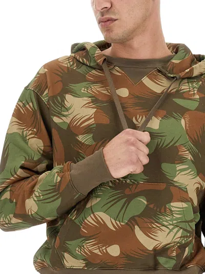 Moschino Men's Camouflage Sweatshirt In Multi