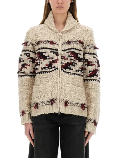 Isabel Marant Étoile Cardigan Thylane In Neutral