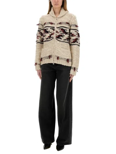 Isabel Marant Étoile Cardigan Thylane In Neutral