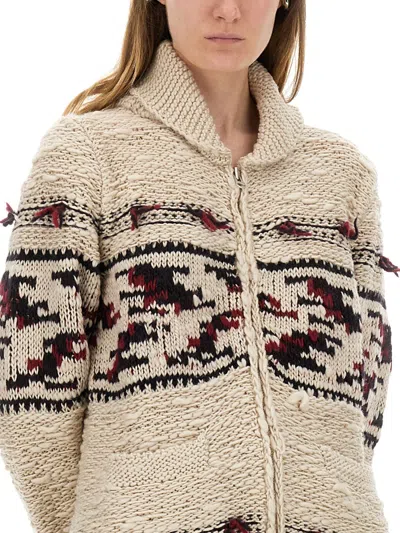 Isabel Marant Étoile Cardigan Thylane In Neutral