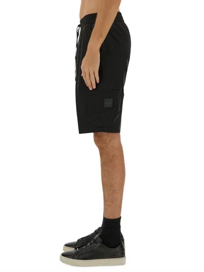Hugo Boss Boss Cargo Urbanex Shorts In Black