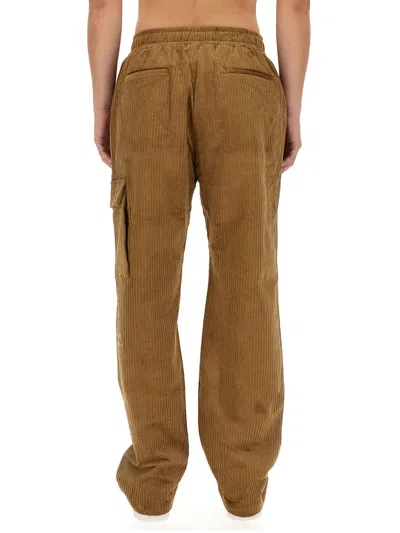 Family First Corduroy Straight-leg Trousers In Brown